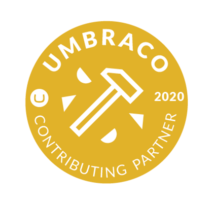 Umbraco contributing partner badge